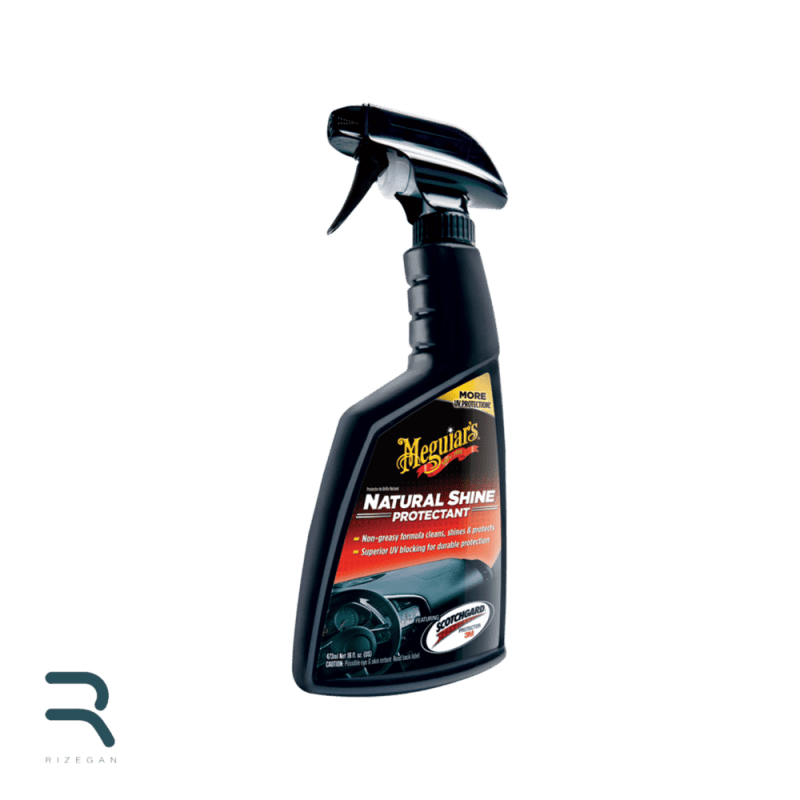 اسپری واکس داشبورد و سطوح پلاستیکی مگوایرز حجم 473 میلی لیتری مدل Meguiars Natural Shine Protectant Spray G4116