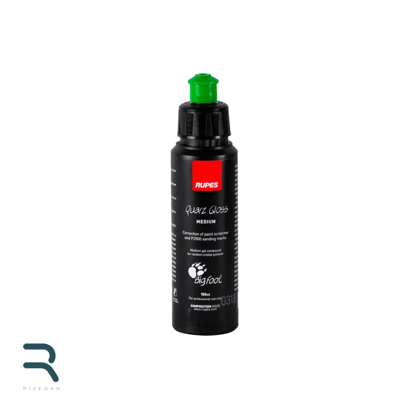 ژل پولیش نیمه زبر (متوسط) حجم 250 میل روپس Rupes Quarz Gloss Compound