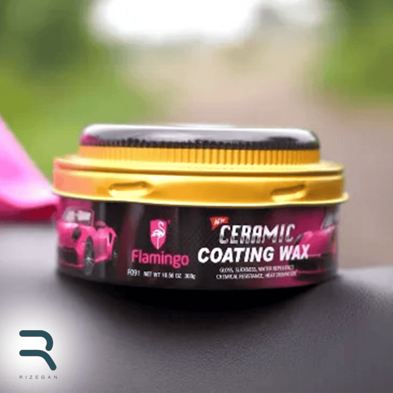 سرامیک واکس بدنه خودرو برند فلامینگو مدل Flamingo Ceramic Coating Wax